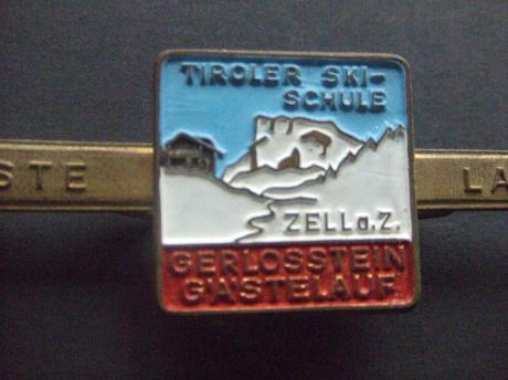 Gerlosstein Oostenrijk.Zell am See Tiroler Skischule